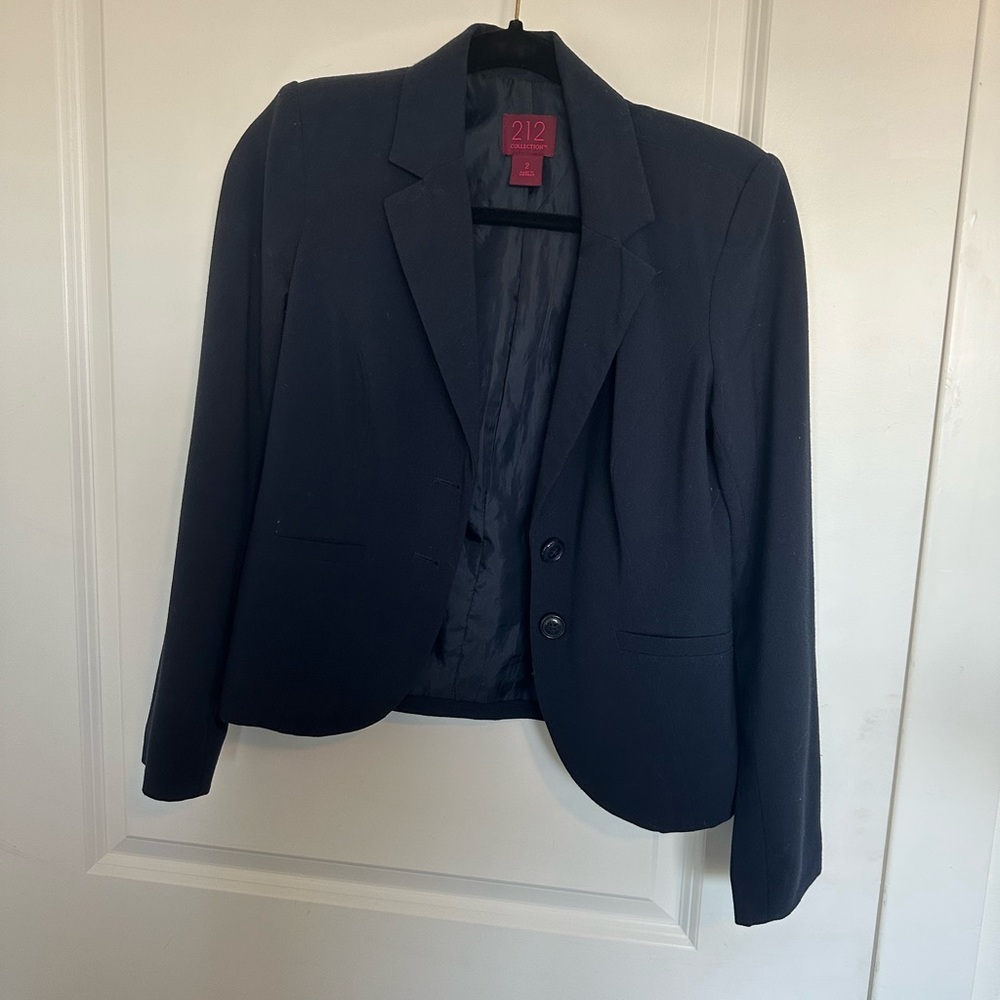 212 Collection Navy Blazer